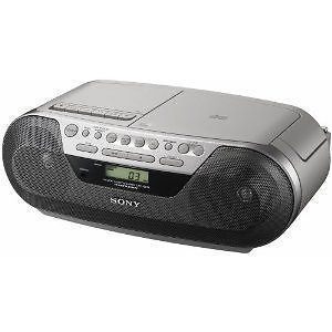 Sony CFD S05 CFDS05 Portable Am FM Radio CD Player Cassette Recorder Boombox