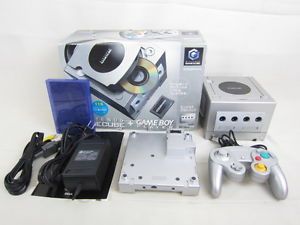 Nintendo Game Cube Console Game Boy Player Boxed Enjoy Plus Pack Silver 1201