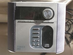 CD Player and Alarm Clock Radio Timex with  Player