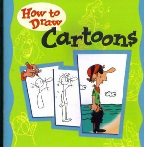 How to Draw Cartoons PC CD Drawing Instruction Tools