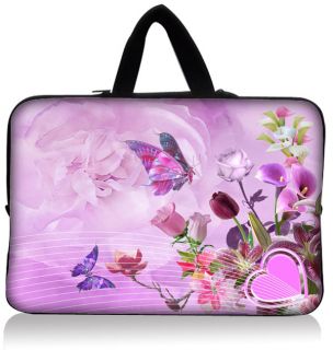 Lady Girl Women 14" 14 1" 14 4" Laptop Computer PC Sleeve Bag Case Pouch Cover