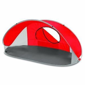 Details about Picnic Time Portable Beach Umbrella Sun Wind Shelter