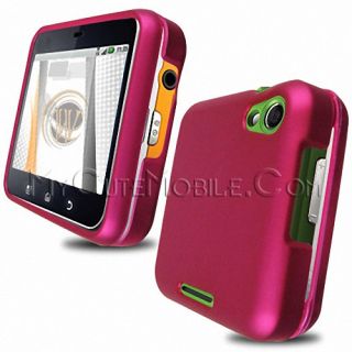 AT&T Motorola Flipout MB511 Case   Pink Rubberized Faceplate Cover