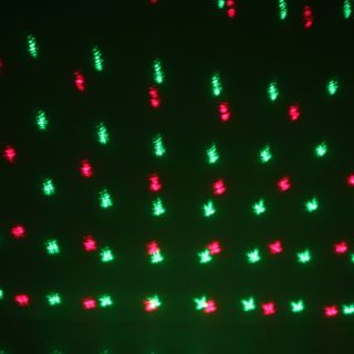 Voice Control Geometric Pattern Mini LED Laser DJ Party Stage Light Projectors