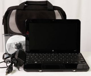 HP Mini 110 1030NR Laptop Netbook with Carrying Case 10 1" 160 GB Intel 884962269770