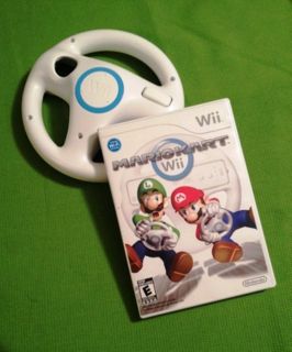 Mario Kart Wii Nintendo Wii 08 With Wheel On Popscreen