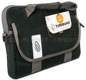 New Genuine 11" Timbuk2 MacBook Air Quickie Black Grey Laptop Sleeve Case YRMX4