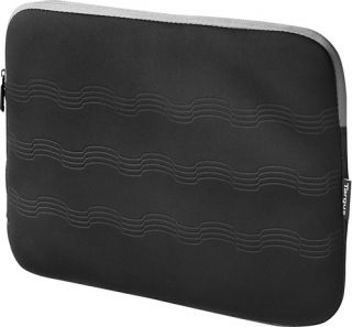New Targus TSS588US 51 15 6" Debossed Neoprene Laptop Notebook Sleeve Gray Black