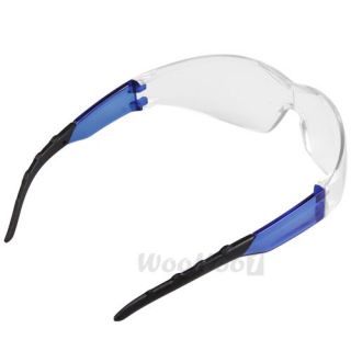 Industrial Sports Lab Safety Protective Glasses Specs Clear Blue Black Lens