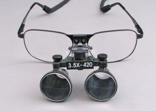 3 5X 420mm Loupes Binocular Magnifier Lens Surgical Medical Optical Glasses