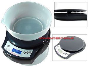 6 6lb Digital Kitchen Scale Food Pet Scales Puppy Bowl Accurate Precise Scales