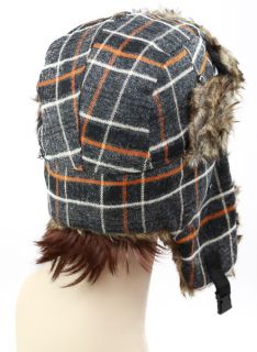 Aviator Trapper Faux Fur Winter Ski Snow Ear Flap Insulated Russian Style Hat