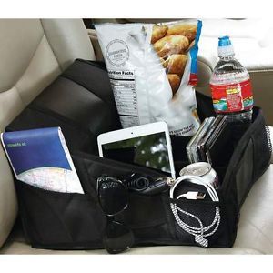 Car Auto Seat Organizer Console Storage Cup Holder Portable Storable Foldable