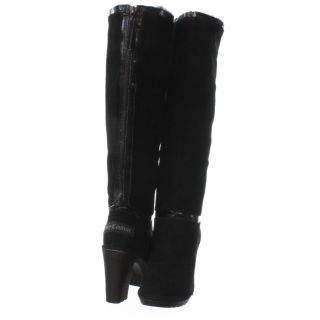 Juicy Couture Mabri Knee High Boot Black 6