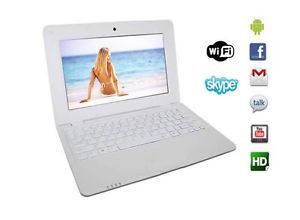 10" Cheap Ultra Slim Laptop Netbook WM8850 1 2GHz Android 4 Camera HDMI WiFi