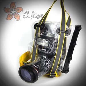 Nereus Waterproof Camera Housing Case SLR DSLR Camera WP x1 for Canon Nikon Sony