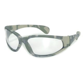 Army Digital Camo ACU Camouflage Safety Glasses Sunglasses Amber Lens