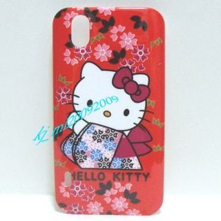 For LG Optimus Black P970 Phone Case Hello Kitty D Clean Screen Protector