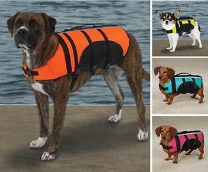 Guardian Gear Pet Preserver Dog Life Vest Jacket All Sizes Aquatic Safety Saver