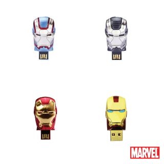 Marvel USB Flash Drive 8GB Iron Man 3 Patriot Mark VI 42 Warmachine Mask LED Set