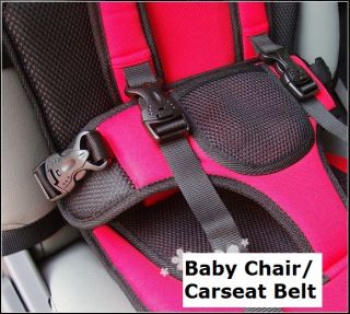 New Toddler Baby Safety Security Harness Highchair Booster Belt Carseat 6 36M