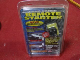 Bulldog Security Systems RS821 Remote Starter Kit for Your Car Brand New