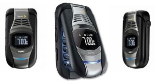 Sanyo Taho SCP 4100 Sprint Rugged Military Spec Bluetooth 2MP Camera Cell Phone