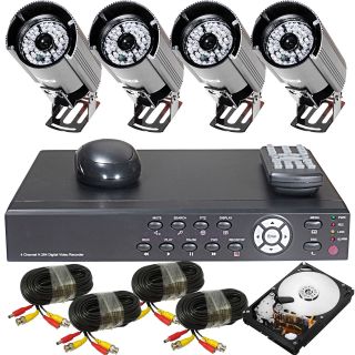 High Resolution All Weather Long Range Night CCTV Surveillance Security Camera