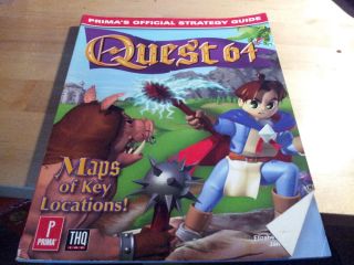 Quest 64 Official Nintendo 64 Strategy Guide Book