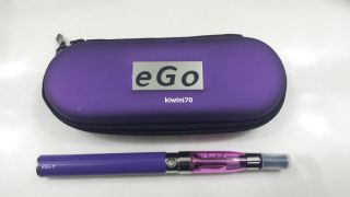 Purple Electronic Vaporizer E Pen CE4 Atomizer Ego T 1100mAh Starter Kit Battery