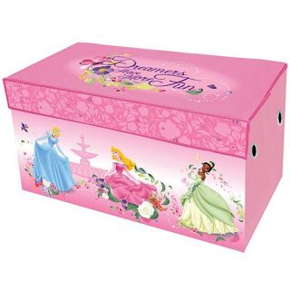 Disney Princess Collapsible Storage Trunk Free SHIP New Girl Toy Box