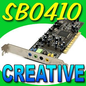 Sound Blaster Live 24bit 7 1 Channel Audio Card SB0410