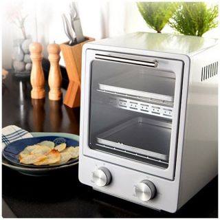 Electric Oven Toaster Mini Oven Magic Kitchen Home Baking Cooker Black White