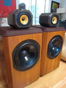 Bowers Wilkins 801 Series 80 SEALED Box Speakers Teak 1984 801D Diamond 802