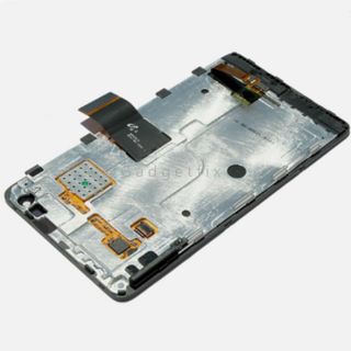 US Nokia Lumia 900 LCD Display Touch Digitizer Screen Assembly Back Frame