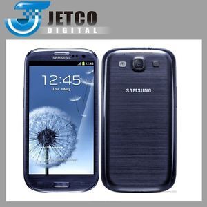 Samsung Galaxy s III S3 SIII i9300 16GB Android Unlocked Phone Pebble Blue