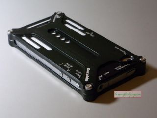 Black Aluminium Cleave Metal Bumper Case for iPhone 4G 4S Transformers Aluminum