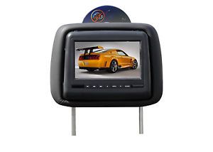 7inch Portable Car Headrest DVD Players Monitors TFT LED Display USB SD Speakers