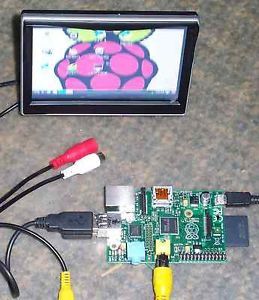 Raspberry Pi Mini 4 3" LCD TFT USB Powered Monitor Screen