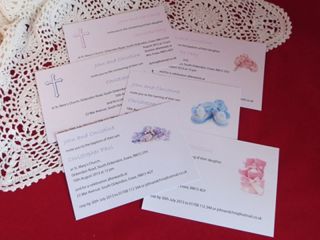 Personalised Baptism Christening Naming Ceremony Invitations Baby Boy Girl Cards