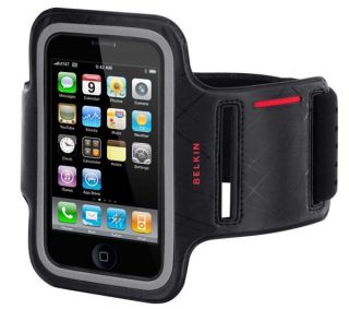 New Belkin Dualfit Armband Case Cover iPhone 3G 3GS Black Red F8Z459EA