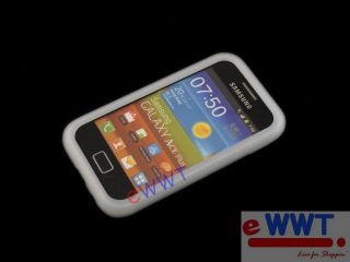 Samsung Galaxy Ace Silicone Case White
