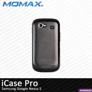 Momax iCase Pro PC TPU Soft Case Cover Nexus s Black