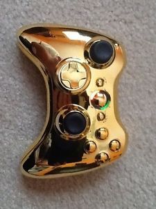 Modded Xbox 360 Controller Chrome Gold Rapid Fire Fast Mag