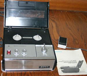 Sony O Matic TC 900 Solid State Reel to Reel Tape Recorder Microphone Manual