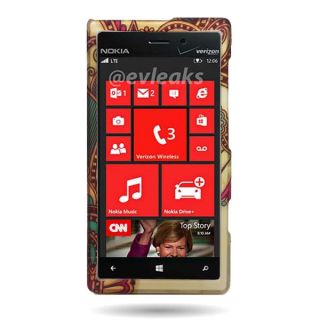 Antique Gold Flower Nokia Lumia 928 Case Phone Cover Accessory Verizon
