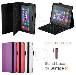 Magnetic Smart Leather Case Cover for Microsoft Surface RT 10 6" Tablet PC Win 8