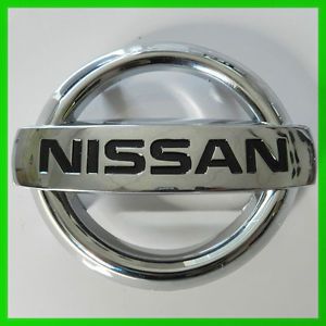 2007 2012 Nissan Sentra Grill Front Bumper Grille Emblem Chrome Logo 62890 6Z500