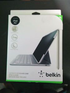 New Belkin Ultimate Qode iPad Air Wireless Keyboard and Case White
