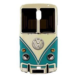 Funny Retro VW Turquoise camper Van Samsung Galaxy Nexus i9250 Phone Case Cover